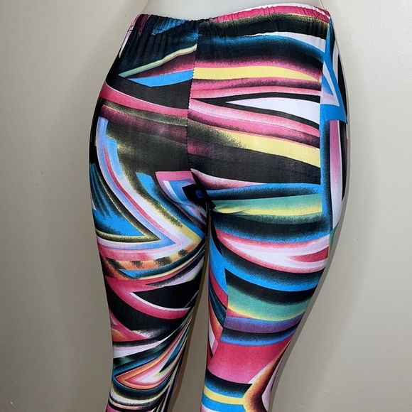 Prestige Edge Multi Color Leggings Size M - Picture 6 of 7